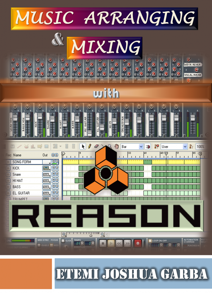 e j garba music arranging and mixing with reason front cover 2020